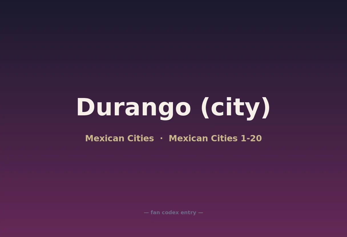 Durango (city)