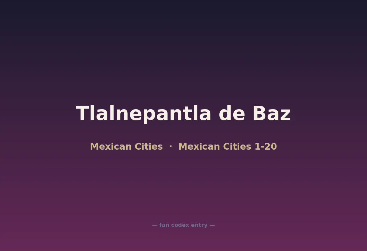 Tlalnepantla de Baz